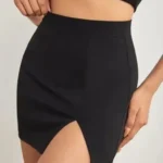 Mini Pencil Sort Black Skirt