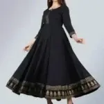 Royal Black Anarkali